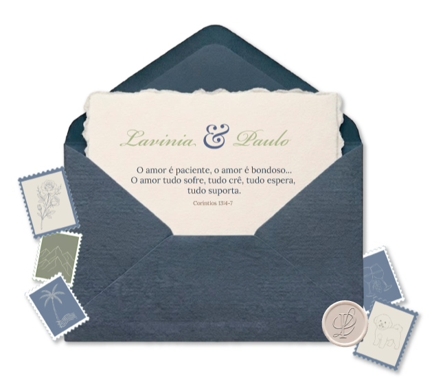Carta Lavínia & Paulo